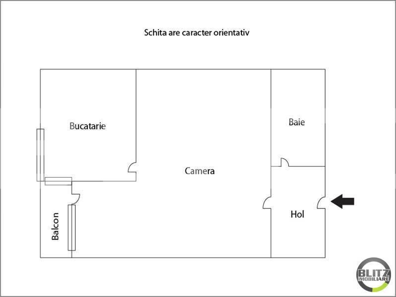 Garsonieră de vânzare Manastur - 8977AV | BLITZ Cluj-Napoca | Poza12