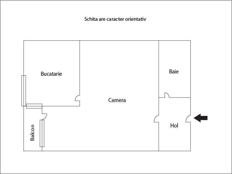Garsonieră de vânzare Manastur - 8977AV | BLITZ Cluj-Napoca | Poza1