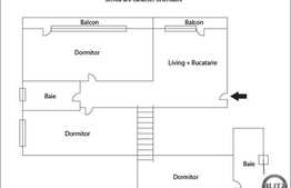 Apartament 4 camere, 92 mp, etaj intermediar, zona Iulius Mall