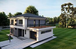 Casa individuala 143 mp, 460 teren, garaj, Luna de Sus 