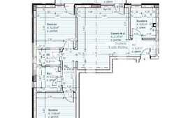 OPORTUNITATE ,Apartament 3 camere decomandate ,semifinisat, 67 mp , zona Teilor