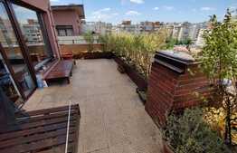  Penthouse de 2 camere, terasa 35mp, garaj, bloc nou, zona Iulius Mall