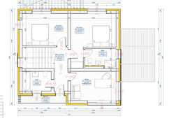 Casa individuala 120 mp, 530 mp teren, CF, finisata, toate utilitatile, zona Chinteni