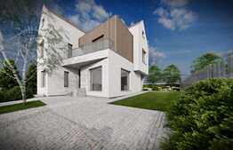 Teren cu autorizație de casa individuala, 2 parcele de 500mp, panorama suberba, zona Chinteni