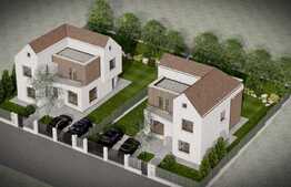 Teren cu autorizație de casa individuala, 2 parcele de 500mp, panorama suberba, zona Chinteni