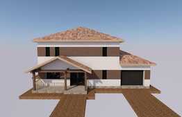 Casa 4 camere, 250 mp, zona Rasnov