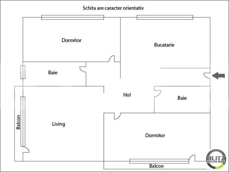 Apartament de vânzare 3 camere Intre Lacuri - 8998AV | BLITZ Cluj-Napoca | Poza9