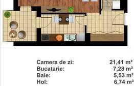 1 camera in complex de exceptie, in Centru. Semifinisat!