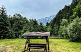 Casa de vanzare cu 6 dormitoare, parter open space, in zona Plaiul Foii, Zarnesti, suprafata utila 270mp, priveliste superba munte Piatra Craiului, teren generos cu brazi, acces la raul Barsa