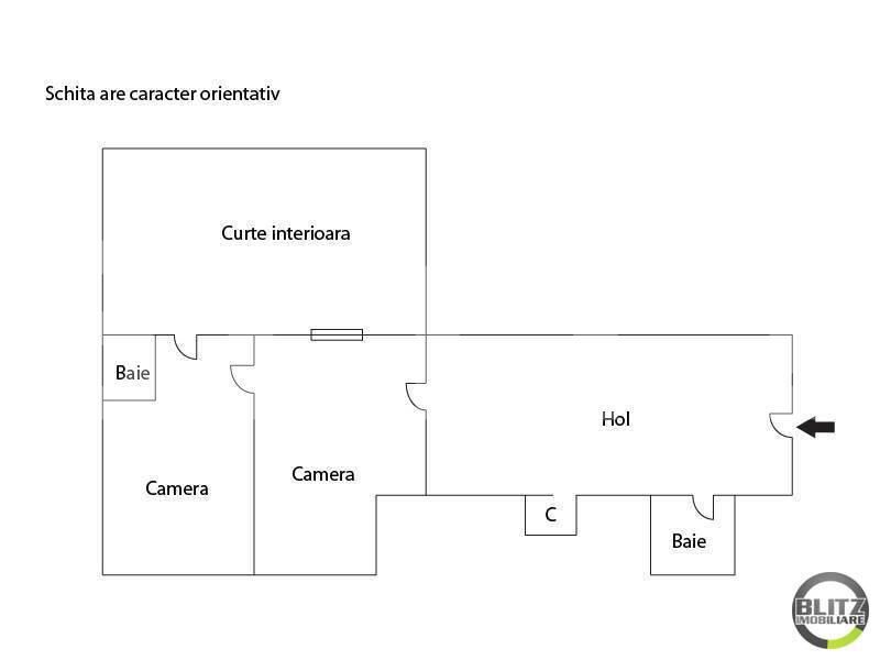 Apartament de vânzare 2 camere Andrei Mureşanu - 9029AV | BLITZ Cluj-Napoca | Poza2