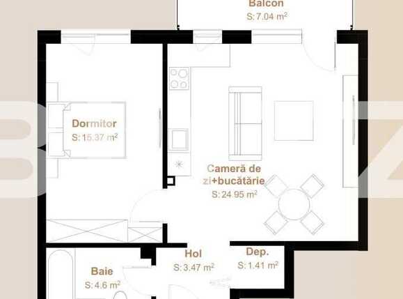 Apartament de vânzare 2 camere Floreşti - 90383AV | BLITZ Cluj-Napoca | Poza1