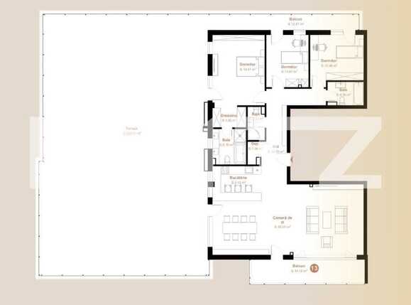 Apartament de vânzare 4 camere Floreşti - 90389AV | BLITZ Cluj-Napoca | Poza1