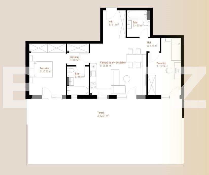 Apartament de vânzare 3 camere Floreşti - 90420AV | BLITZ Cluj-Napoca | Poza1