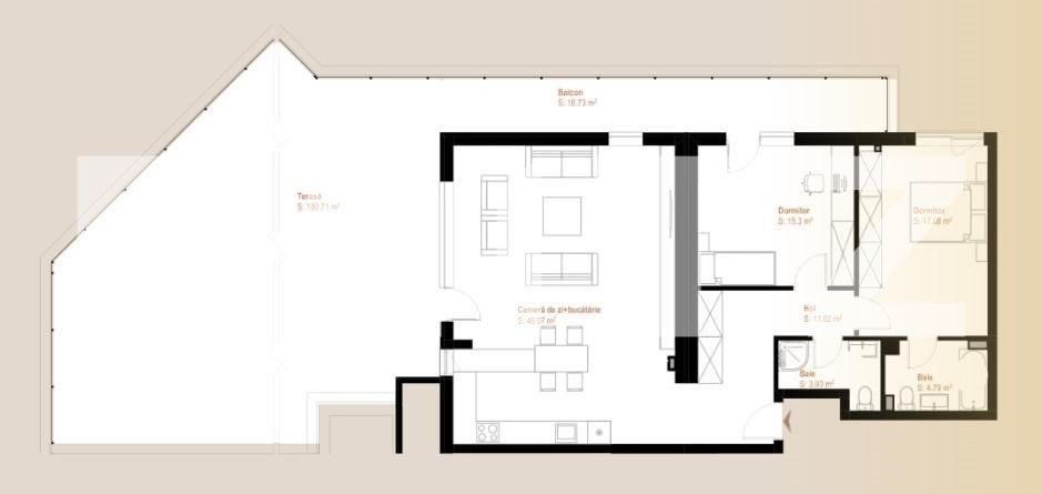 Apartament de vânzare 3 camere Floreşti - 90442AV | BLITZ Cluj-Napoca | Poza2