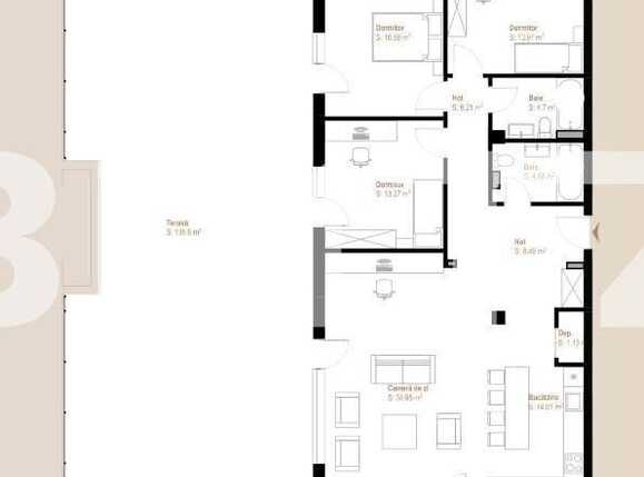 Apartament de vânzare 4 camere Floreşti - 90447AV | BLITZ Cluj-Napoca | Poza2