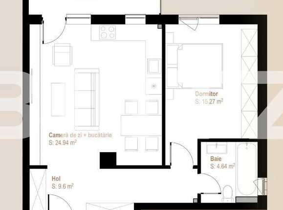 Apartament de vânzare 2 camere Floreşti - 90474AV | BLITZ Cluj-Napoca | Poza5