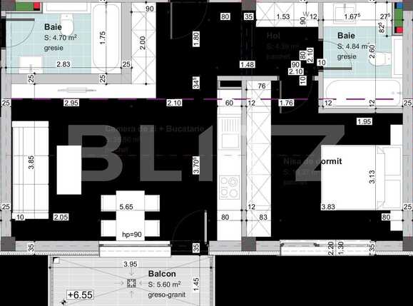 Apartament de vânzare 2 camere Baciu - 90477AV | BLITZ Cluj-Napoca | Poza1