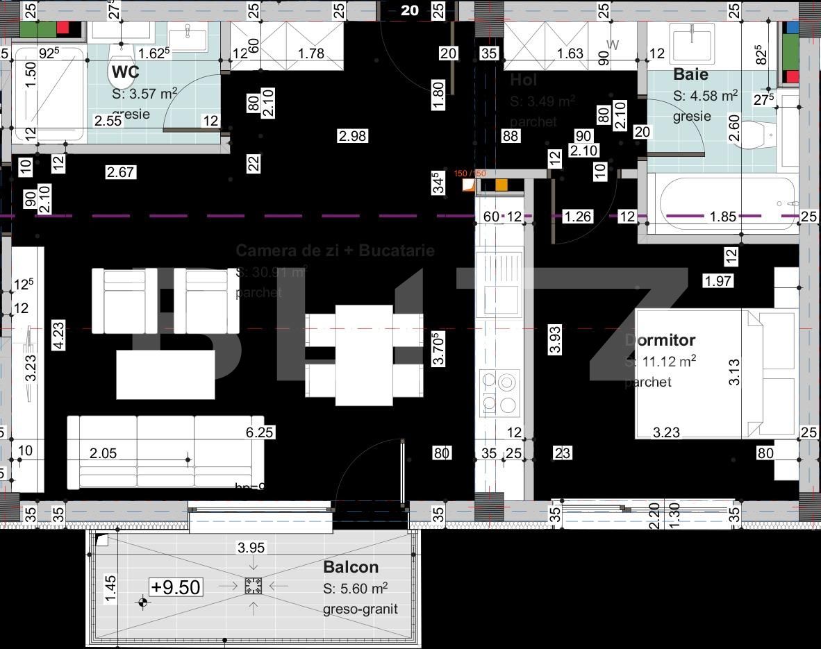 Apartament de vânzare 3 camere Baciu - 90481AV | BLITZ Cluj-Napoca | Poza2