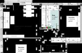 Apartament 74 mp 3 camere zona Regal