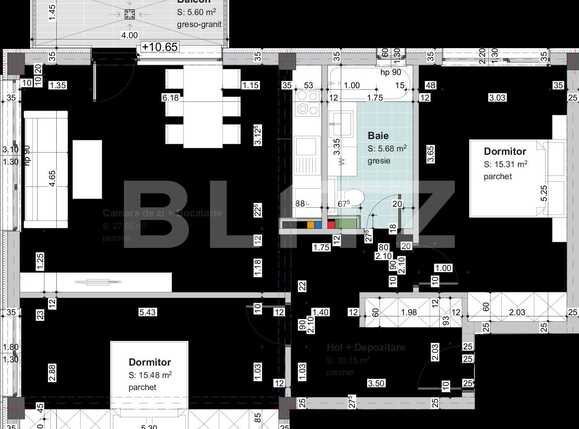 Apartament de vânzare 3 camere Baciu - 90484AV | BLITZ Cluj-Napoca | Poza2