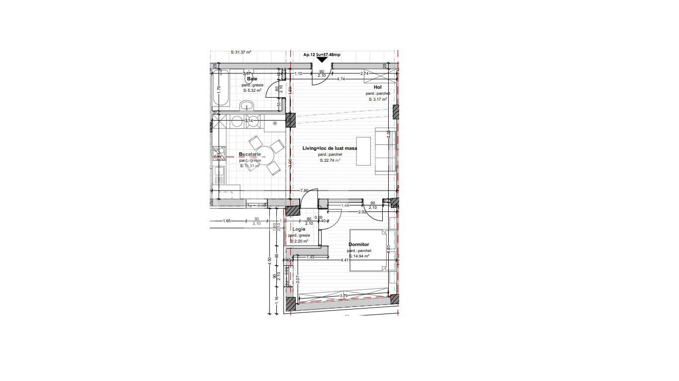 Apartament de vânzare 2 camere Dambul Rotund - 90488AV | BLITZ Cluj-Napoca | Poza1