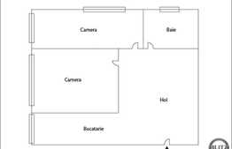 Apartament 3 camere, 53,84 mp, zona strazii Calea Turzii