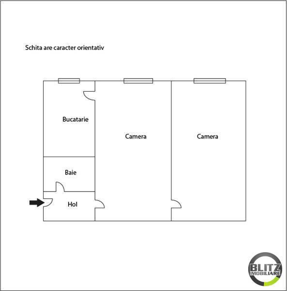 Apartament de vânzare 2 camere Gheorgheni - 905AV | BLITZ Cluj-Napoca | Poza1