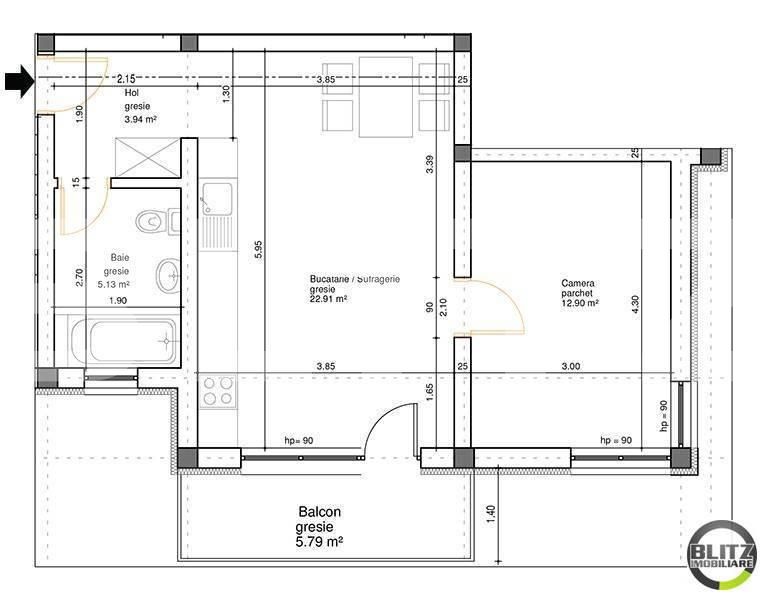 Apartament de vânzare 2 camere Floreşti - 9054AV | BLITZ Cluj-Napoca | Poza8