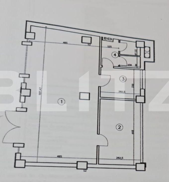 Spațiu comercial de închiriat Central - 90723SIC | BLITZ Cluj-Napoca | Poza2