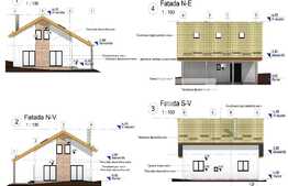 Casa individuala de 126 mp utili, 425 teren, zona Corusu