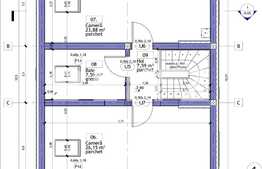 Casa individuala de 126 mp utili, 425 teren, zona Corusu