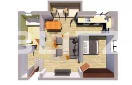 Apartament 2 camere, 53 mp, parcare, zona Cetatii