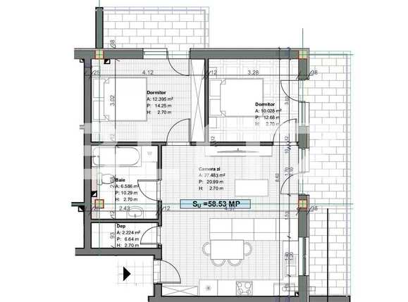 Apartament de vânzare 3 camere Floreşti - 90762AV | BLITZ Cluj-Napoca | Poza8