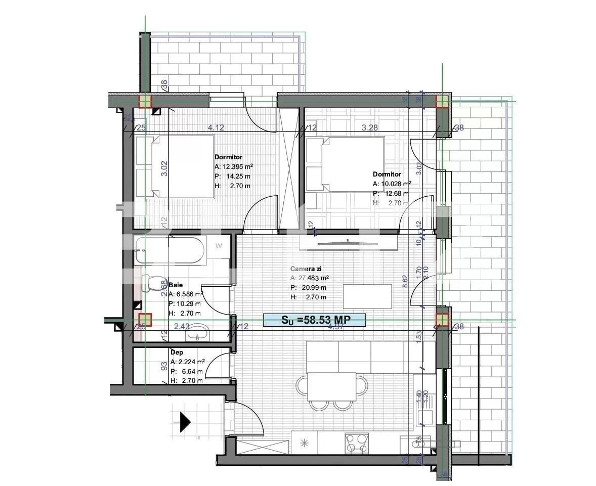 Apartament de vânzare 3 camere Floreşti - 90762AV | BLITZ Cluj-Napoca | Poza8