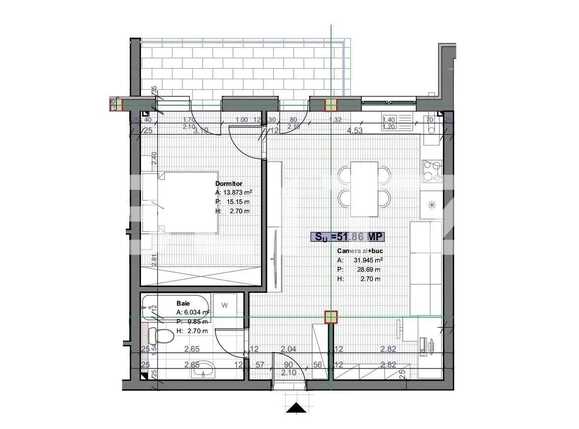 Apartament de vânzare 2 camere Floreşti - 90767AV | BLITZ Cluj-Napoca | Poza6
