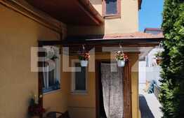Casa cu 2 camere, 42 mp, teren 84 mp, cu garaj, zona semicentrala