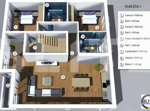 Apartament de vânzare 3 camere Andrei Mureşanu - 9082AV | BLITZ Cluj-Napoca | Poza1