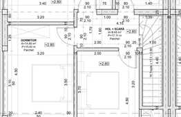 Casa tip duplex, 123 mp utili, 290 teren, semifinisat, Zona Corneliu Coposu