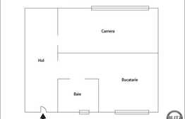 Apartament cu 1 camera, 34,68 mp, decomandat, zona strazii Mircea Zaciu