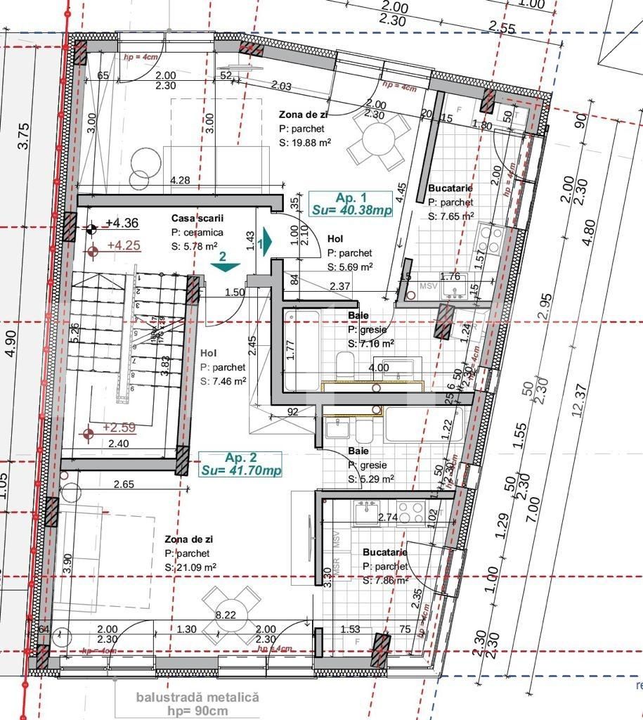 Apartament de vânzare 2 camere Central - 91130AV | BLITZ Cluj-Napoca | Poza2