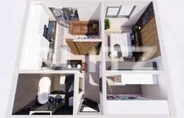 Apartament 2 camere, 39 mp, etaj intermediar, zona Beta Residence