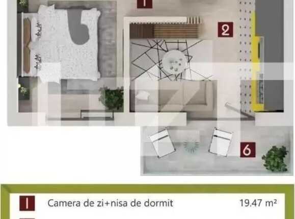 Apartament de vânzare 2 camere Iris - 91131AV | BLITZ Cluj-Napoca | Poza1