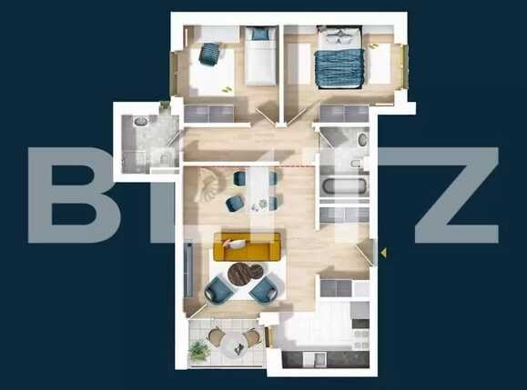 Apartament de vânzare 4+ camere Central - 91132AV | BLITZ Cluj-Napoca | Poza1