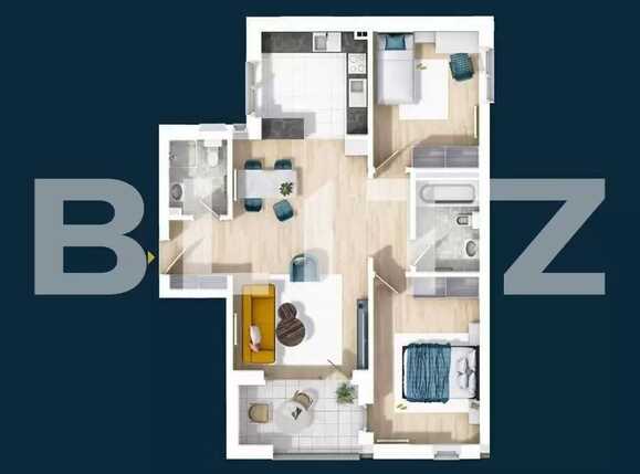 Apartament de vânzare 3 camere Central - 91140AV | BLITZ Cluj-Napoca | Poza1
