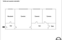 Apartament 3 camere de vanzare, 51 mp utili, zona Mehedinti, cu boxa si parcare