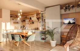 Apartament 3 camere, 80 mp, parcare, modern, zona Borhanci