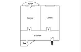 Vanzare 2 camere, 61 mp cu 25 mp boxa depozitare in zona strazii Horea