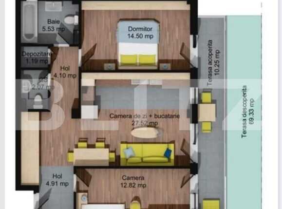 Apartament de vânzare 3 camere Baciu - 91253AV | BLITZ Cluj-Napoca | Poza16