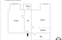 Apartament 2 camere, 62 mp,  zona Piata Avram Iancu