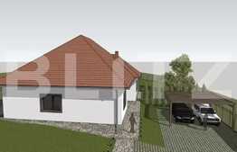 Casa individuala,120 mp utili, 1000 mp teren, zona Exterior Nord